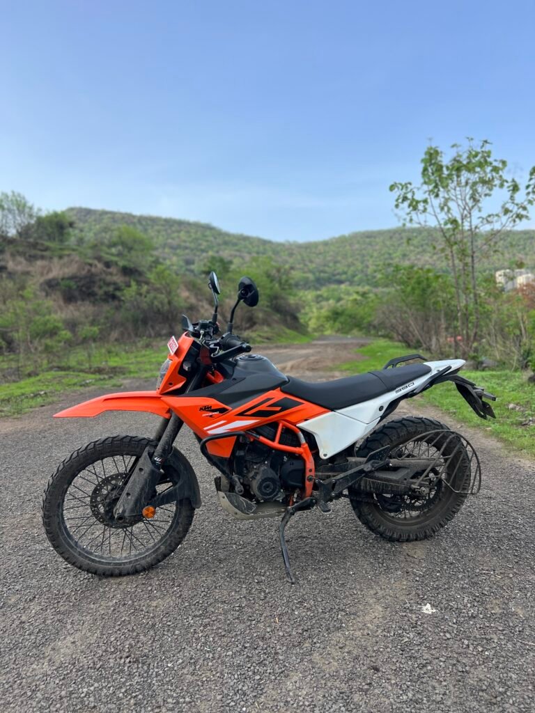 Shweta Chithrode KTM 390 Enduro R