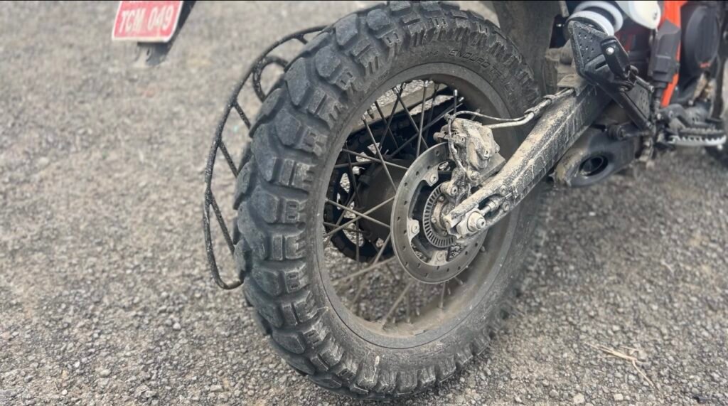 Shweta Chithrode KTM 390 Enduro R