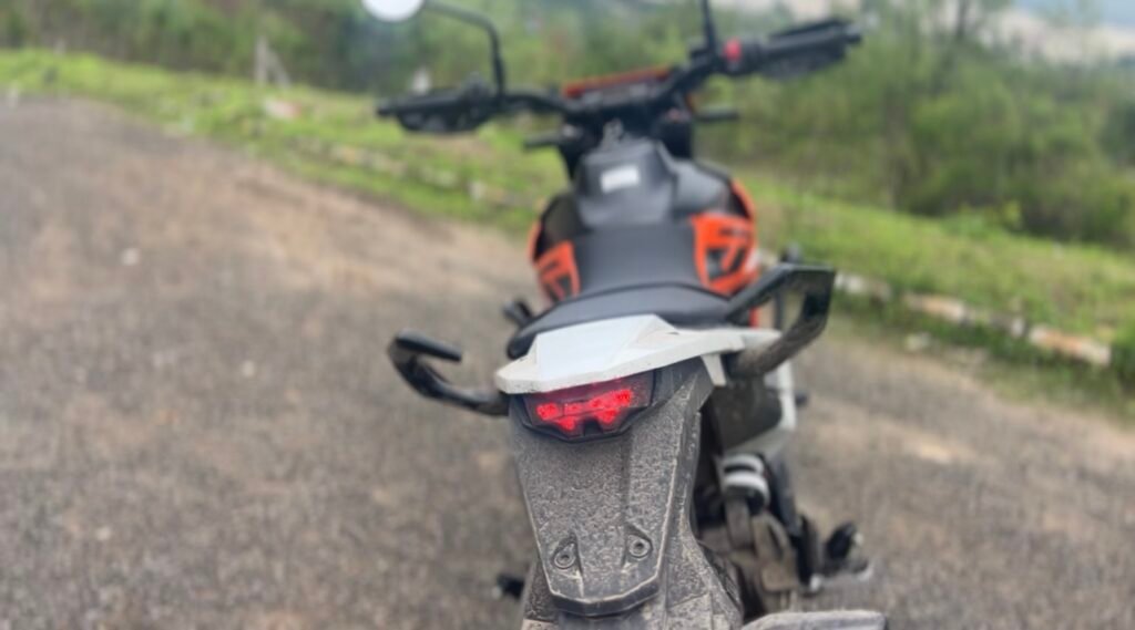 Shweta Chithrode KTM 390 Enduro R