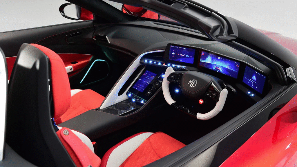 MG Cyberster Interiors