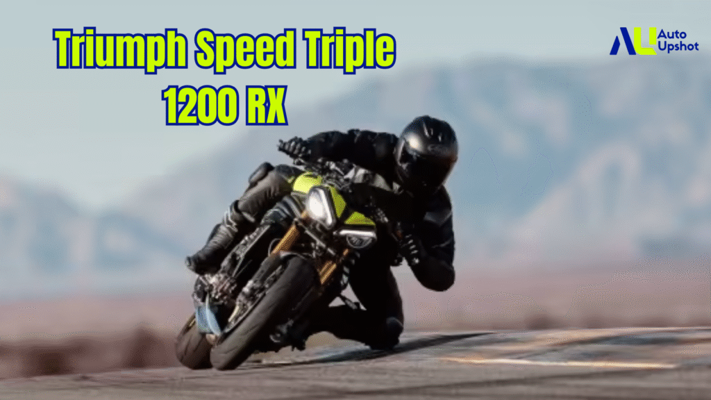 Triumph Speed premium motorcycle Auto Upshot