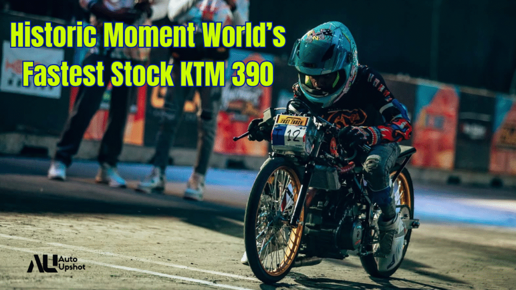 World's fastest stock KTM 390- Auto Upshot