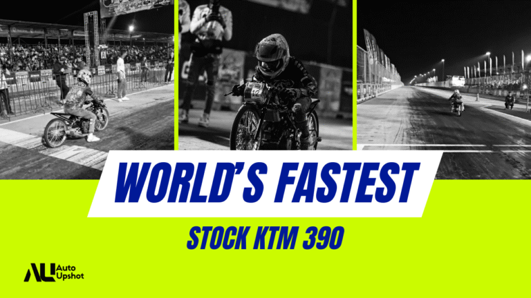 World's Fastest Stock KTM 390-Auto Upshot